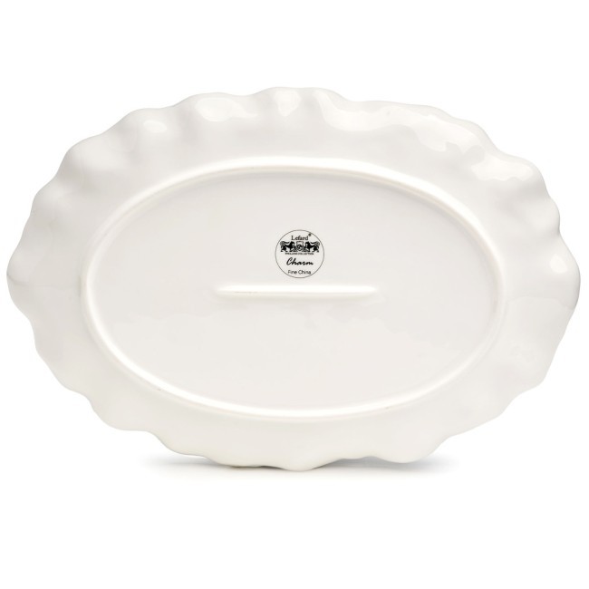 Блюдо овальное lefard "charm" 30,5*21*3 см (с золотой линией) Lefard (779-364)