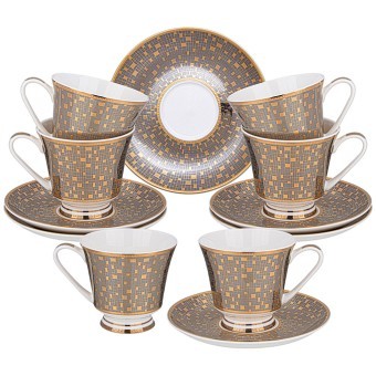 Чайный набор lefard "мерцание" hа 6 пер. 12 пр. 270 мл Lefard (770-218)