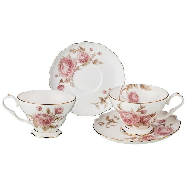 Чайный набор lefard "астра" на 2 пер. 4 пр. 300 мл Lefard (264-1001) Чайный набор lefard "астра" на 2 пер. 4 пр. 300 мл Lefard (264-1001)