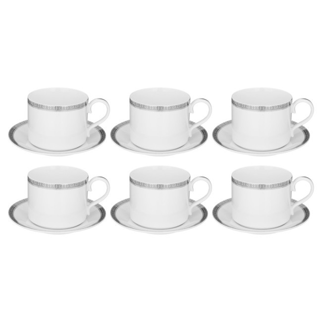 Чайный сервиз lefard "crown" на 6 пер. 14 пр. 1000/350/300 мл платиновый Lefard (590-483) Чайный сервиз lefard "crown" на 6 пер. 14 пр. 1000/350/300 мл платиновый Lefard (590-483)