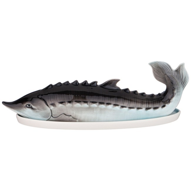 Блюдо lefard "осётр" с крышкой 31*11*8.5 см кор=12шт.) Lefard (58-583) Блюдо lefard "осётр" с крышкой 31*11*8.5 см кор=12шт.) Lefard (58-583)