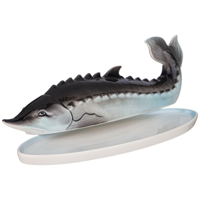 Блюдо lefard "осётр" с крышкой 31*11*8.5 см кор=12шт.) Lefard (58-583) Блюдо lefard "осётр" с крышкой 31*11*8.5 см кор=12шт.) Lefard (58-583)