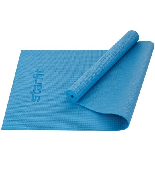 Коврик для йоги и фитнеса STARFIT FM-101, PVC, 183x61x0,6 см, синий пастель (2104796) Коврик для йоги и фитнеса STARFIT FM-101, PVC, 183x61x0,6 см, синий пастель (2104796)