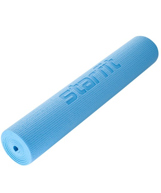 Коврик для йоги и фитнеса STARFIT FM-101, PVC, 183x61x0,6 см, синий пастель (2104796) Коврик для йоги и фитнеса STARFIT FM-101, PVC, 183x61x0,6 см, синий пастель (2104796)