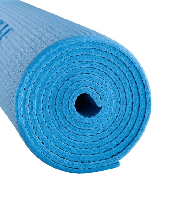 Коврик для йоги и фитнеса STARFIT FM-101, PVC, 183x61x0,6 см, синий пастель (2104796) Коврик для йоги и фитнеса STARFIT FM-101, PVC, 183x61x0,6 см, синий пастель (2104796)