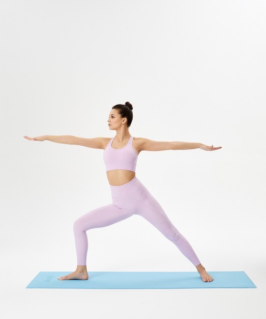 Коврик для йоги и фитнеса STARFIT FM-101, PVC, 183x61x0,6 см, синий пастель (2104796) Коврик для йоги и фитнеса STARFIT FM-101, PVC, 183x61x0,6 см, синий пастель (2104796)
