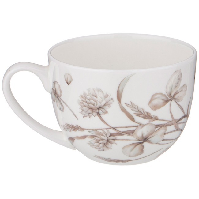 Чайный набор lefard "white flower" на 6пер. 12пр. 330мл серый Lefard (415-2138)