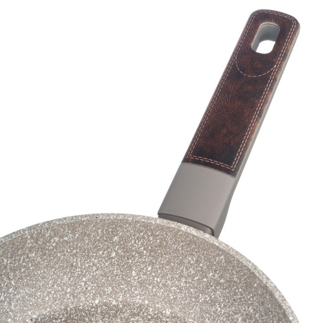 Сковорода с антипригарным покрытием pfluon marble, 20*4,5 см Agness (902-110) Сковорода с антипригарным покрытием pfluon marble, 20*4,5 см Agness (902-110)