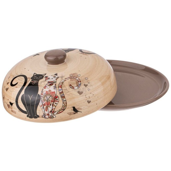 Блюдо для блинов agness "парижские коты" 23*10 см Agness (358-1728) Блюдо для блинов agness "парижские коты" 23*10 см Agness (358-1728)