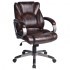 Кресло руководителя Brabix Eldorado EX-504, экокожа, коричневое 530875 (84615)
