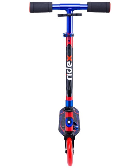 БЕЗ УПАКОВКИ Самокат 2-колесный Ridex Rebel 125 мм, красный/синий (2096009) БЕЗ УПАКОВКИ Самокат 2-колесный Ridex Rebel 125 мм, красный/синий (2096009)