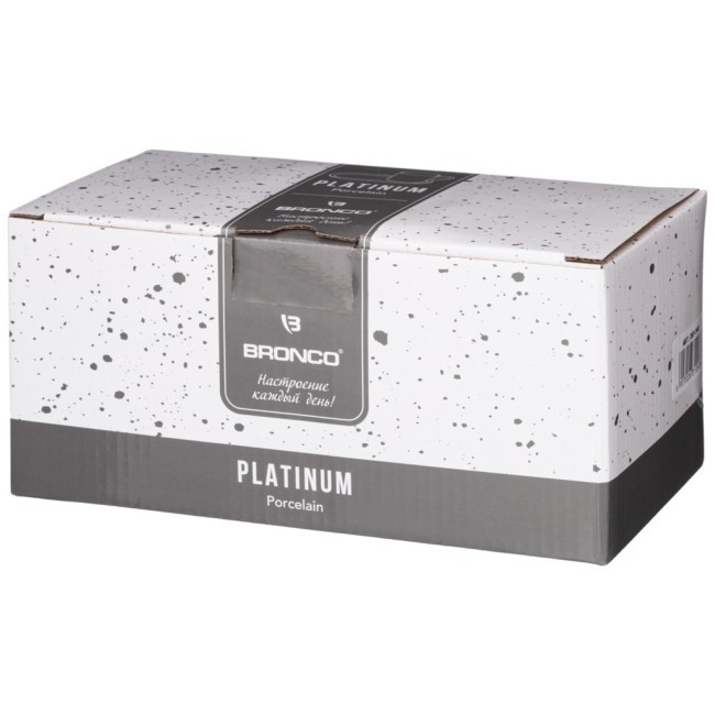 Чайная пара bronco "platinum" 230мл Bronco (263-1048)
