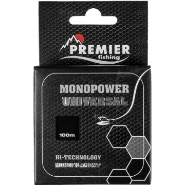 Леска Premier Fishing Monopower Universal 0,35мм 100м Clear Nylon PR-MU-T-035-100 (75730)