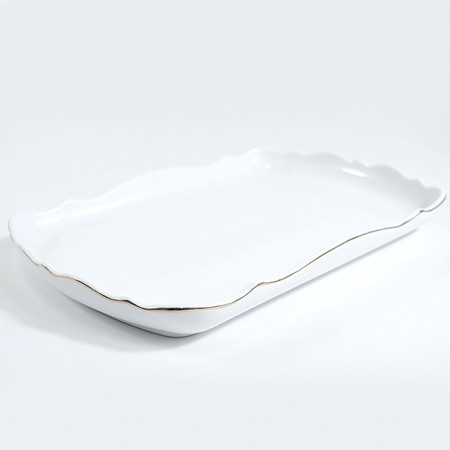 Блюдо сервировочное для подачи керамика 29,5х19,5х3,5 LR (90012-314S) Блюдо сервировочное для подачи керамика 29,5х19,5х3,5 LR (90012-314S)