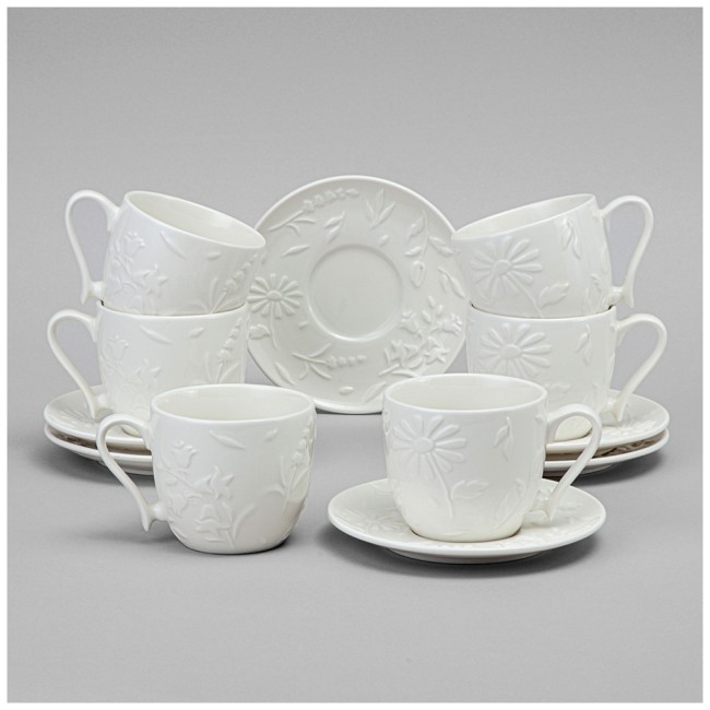 Чайный набор lefard "flowers story" на 6 пер. 12 пр. 220 мл Lefard (474-254) Чайный набор lefard "flowers story" на 6 пер. 12 пр. 220 мл Lefard (474-254)