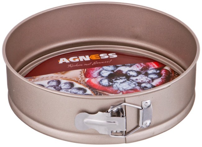 Форма для выпечки agness разъемная с антипригарным покрытием 28*7 см Agness (708-075) Форма для выпечки agness разъемная с антипригарным покрытием 28*7 см Agness (708-075)