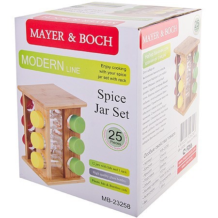 Набор специй и приправ 13пр БАМБУК (24 специи внутри) МВ (23258) Набор специй и приправ 13пр БАМБУК (24 специи внутри) МВ (23258)