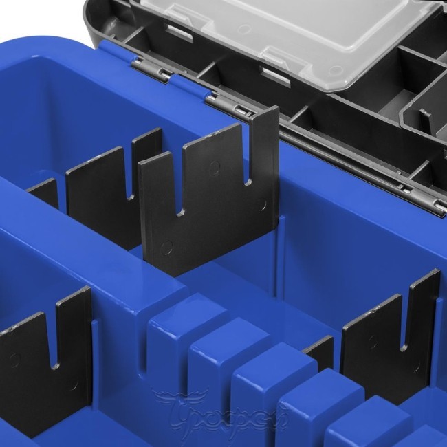 Ящик рыболовный зимний Helios двухсекционный 19л серый/синий (HS-IB-19-GB) (70122) Ящик рыболовный зимний Helios двухсекционный 19л серый/синий (HS-IB-19-GB) (70122)