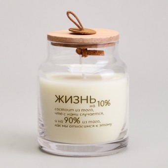 Свеча в баночке "nature" wicked berry 8,5*10 см мал.= 6шт. Lefard (605-114)