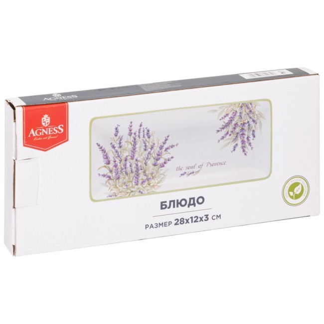 Блюдо agness "душа прованса" 28*12*3 см Agness (358-2035) Блюдо agness "душа прованса" 28*12*3 см Agness (358-2035)
