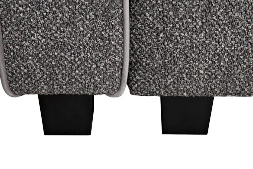 Диван Marco трехмест. раскл., букле серый Flona SER+Buta SER 225*102*92см (TT-00011118)