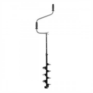 Ледобур Торнадо Мини М2 (диаметр 150) двуручный, телескопический, левый, прямые ножи (67154)