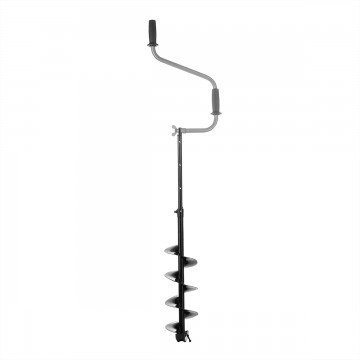 Ледобур Торнадо Мини М2 (диаметр 150) двуручный, телескопический, левый, прямые ножи (67154)