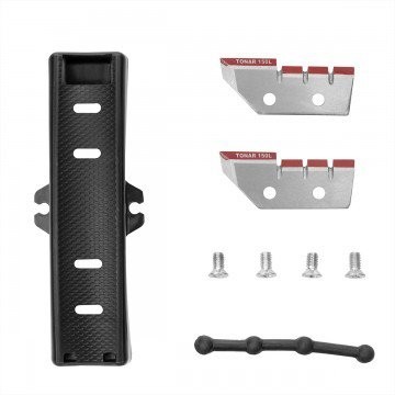 Ледобур Торнадо Мини М2 (диаметр 150) двуручный, телескопический, левый, прямые ножи (67154)