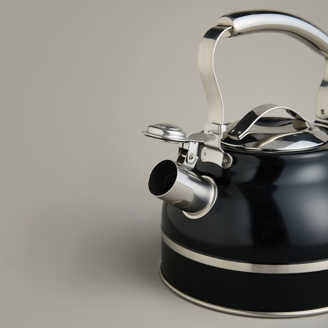 Чайник agness со свистком 2,7л, термоаккумулирующее дно, 304 сталь,  индукция Agness (914-303)