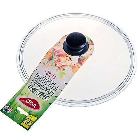 Крышка термостекло низкая 22см РОССИЯ (0207)