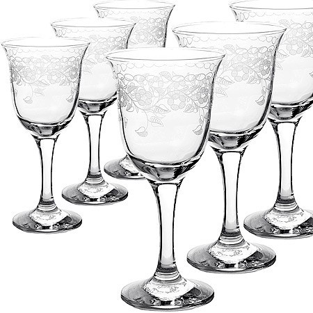 Набор 6-ти бокалов д/вина Флёр new 240 мл (MS863-07-01) Набор 6-ти бокалов д/вина Флёр new 240 мл (MS863-07-01)