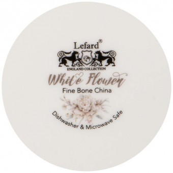 Салатник-тарелка суповая lefard "white flower" 15,5*7 см 800 мл Lefard (415-2139)