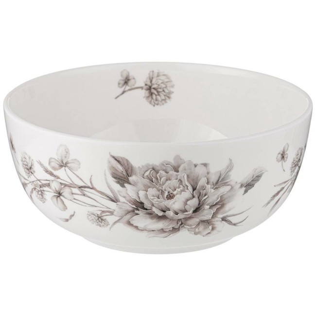 Салатник-тарелка суповая lefard "white flower" 15,5*7 см 800 мл Lefard (415-2139)