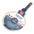 Сковорода блинная с антипригарным покрытием pfluon marble, 22*4,3 см Agness (902-106)