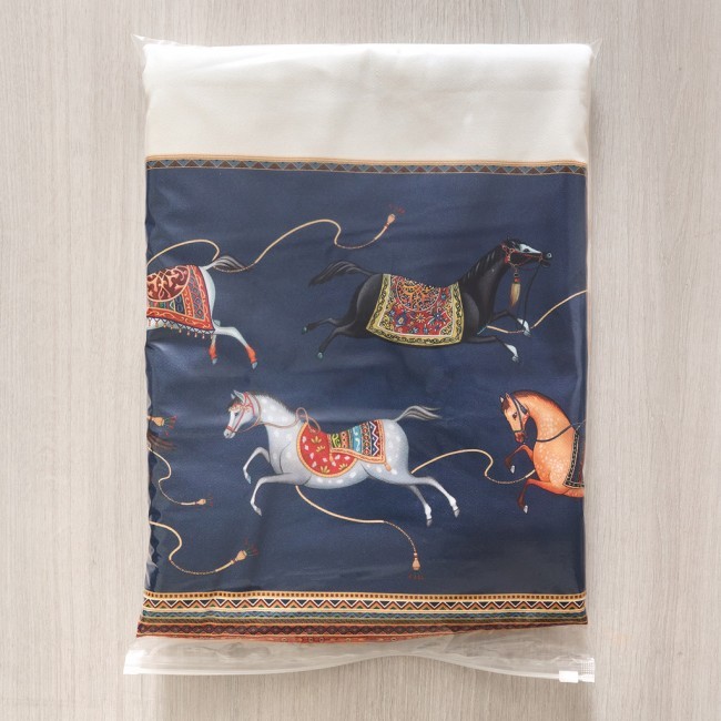 Скатерть овальная "passage"140х300см ,белый, 100% хлопок,твил, пропитка Lefard (850-759-42)