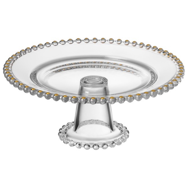 Блюдо сервировочное "golden charm" на ножке, 20*8 см Lefard (345-503)