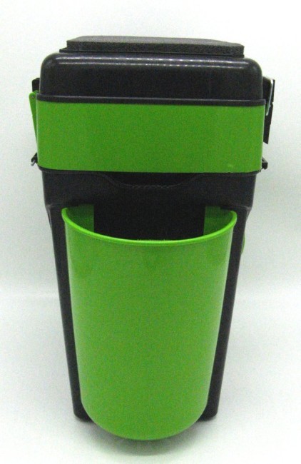 Ящик для зимней рыбалки Helios FishBox двухсекционный 10л зеленый (64060) (54331)