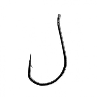 Крючок Helios Pin hook с кольцом №4 цвет BN (10 шт) HS-PH-BN-4 (78292)