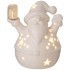 Фигурка "дед мороз" с led-подсветкой 9,8*7,6*10,4 см Lefard (146-2145)