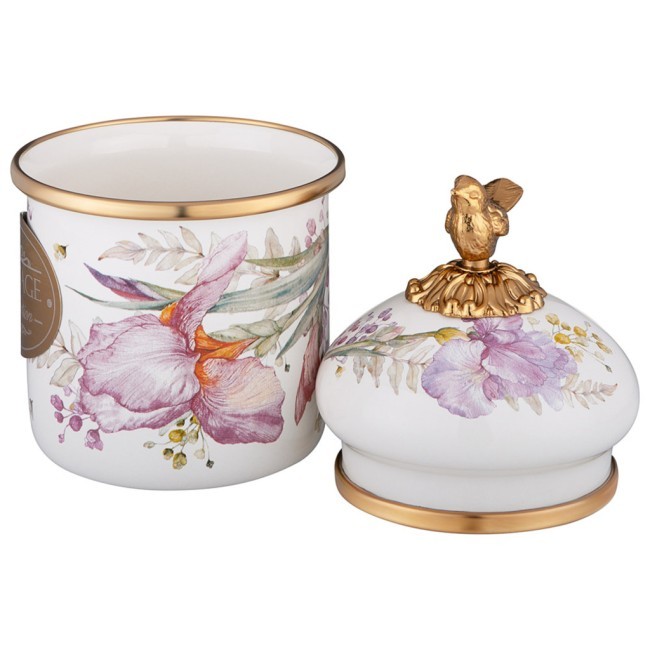 Банка для сыпучих продуктов lefard, серия irises 9х9см, 500мл Lefard (950-758)
