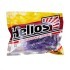 Лягушка Helios Crazy Frog 2,36"/6,0 см, цвет Silver Sparkles & Fio 10 шт HS-22-036 (77948)