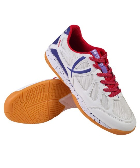 БЕЗ УПАКОВКИ Кроссовки волейбольные JOGEL SPIRIT, White/red (2131910)