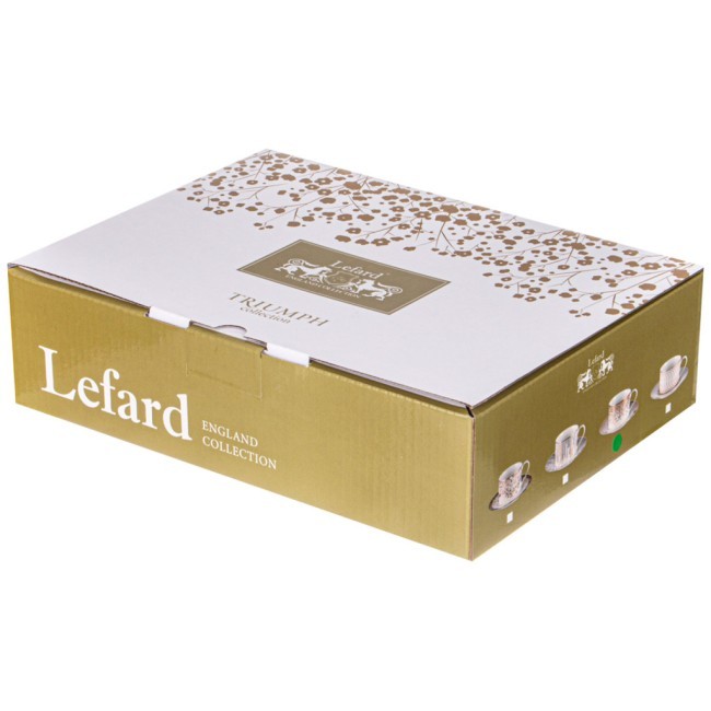 Чайный набор lefard "triumph" на 2 пер. 4 пр. 220 мл Lefard (435-028)