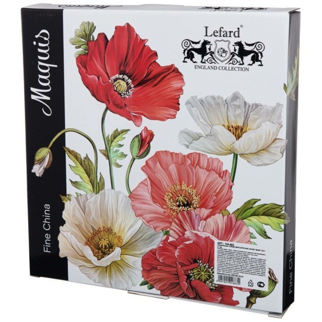 Блюдо двухъярусное lefard "маки" 20,5 / 27 см Lefard (104-883) Блюдо двухъярусное lefard "маки" 20,5 / 27 см Lefard (104-883)