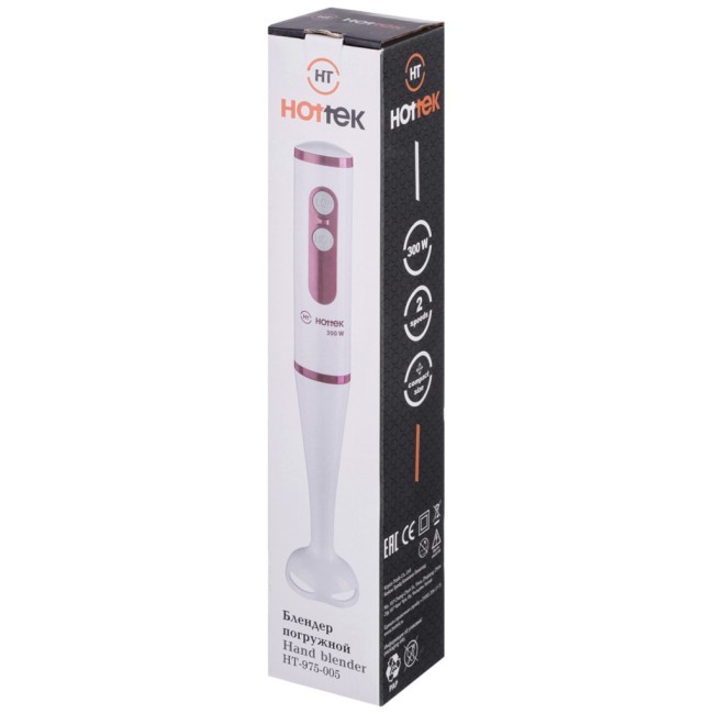Блендер погружной hottek ht-975-005 мощность 300 вт HOTTEK (975-005)
