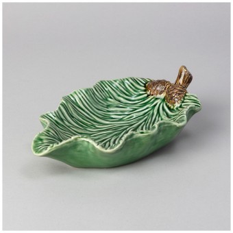 Блюдо "green pine" 21*12,3*5 см Lefard (145-205)