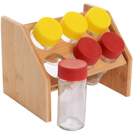 Набор специй и приправ 7пр БАМБУК (16 специи внутри) МВ (23260) Набор специй и приправ 7пр БАМБУК (16 специи внутри) МВ (23260)