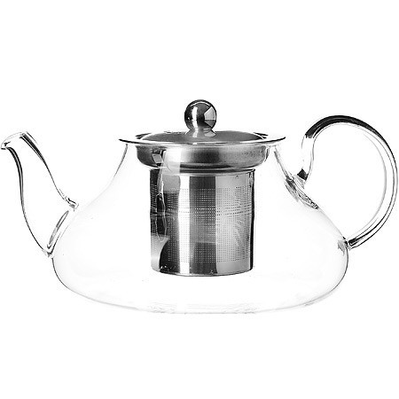 Заварочный чайник 3пр 800мл стек н/с LR (60076) Заварочный чайник 3пр 800мл стек н/с LR (60076)