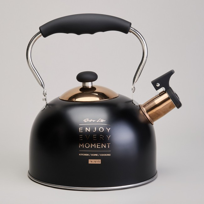 Чайник agness со свистком 2,5 л,нжс индукция Agness (914-162)