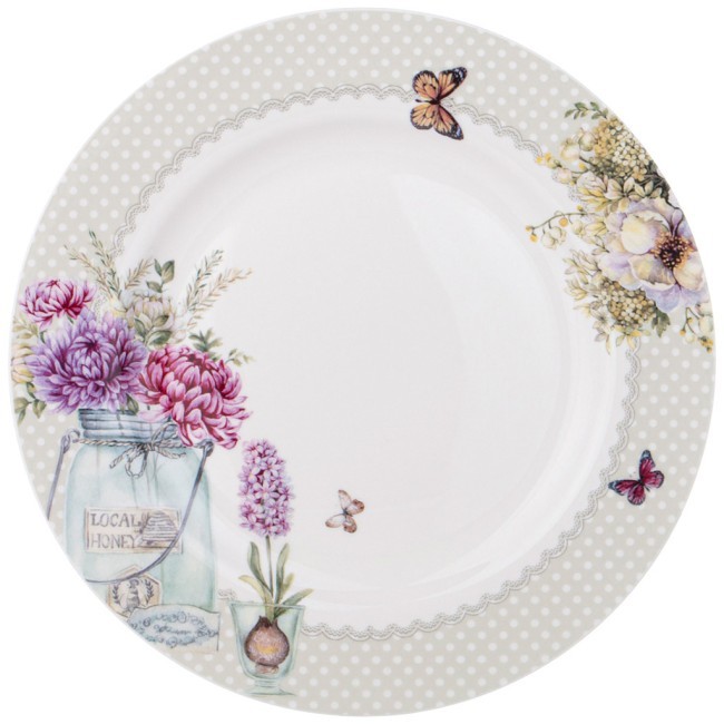 Тарелка обеденная lefard лориан 25,5 см мал.уп.=4шт. Lefard (87-313)